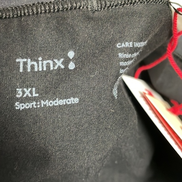 Thinx Black Sport Period Absorbing Underwear NEW - Picture 9 of 9